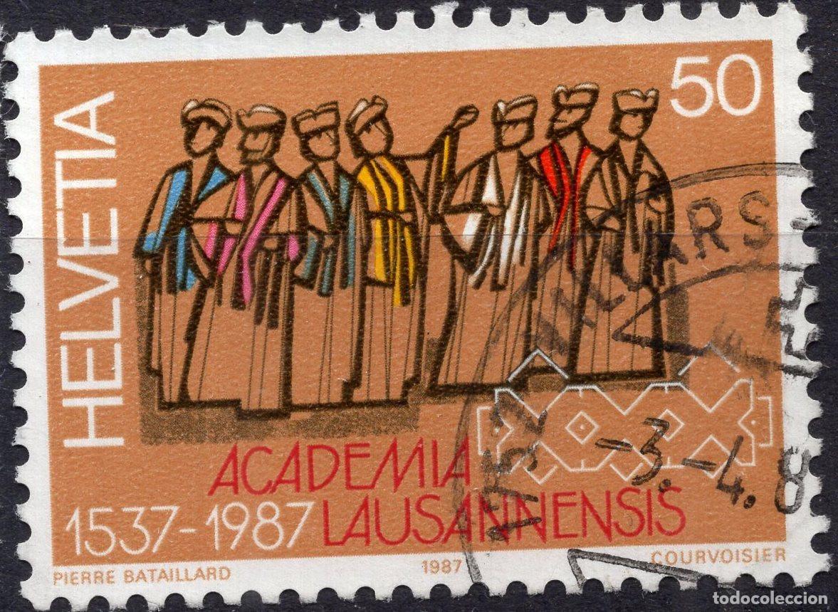 Sellos: SUIZA 1987 STAMP MICHEL CH 1336