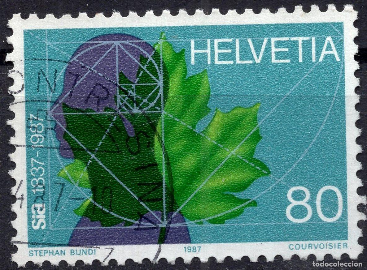 Sellos: SUIZA 1987 STAMP MICHEL CH 1337