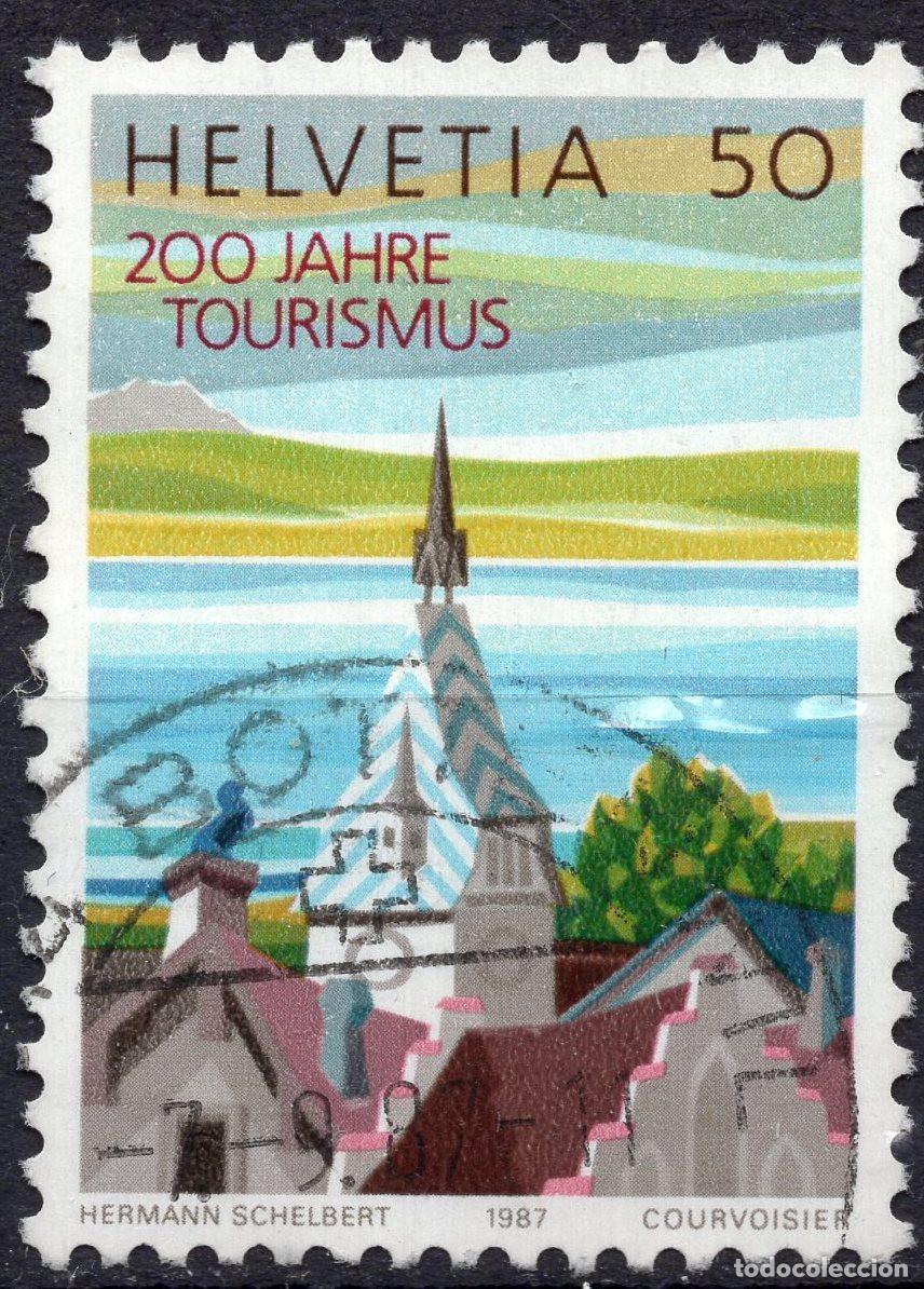 Sellos: SUIZA 1987 STAMP MICHEL CH 1354yb