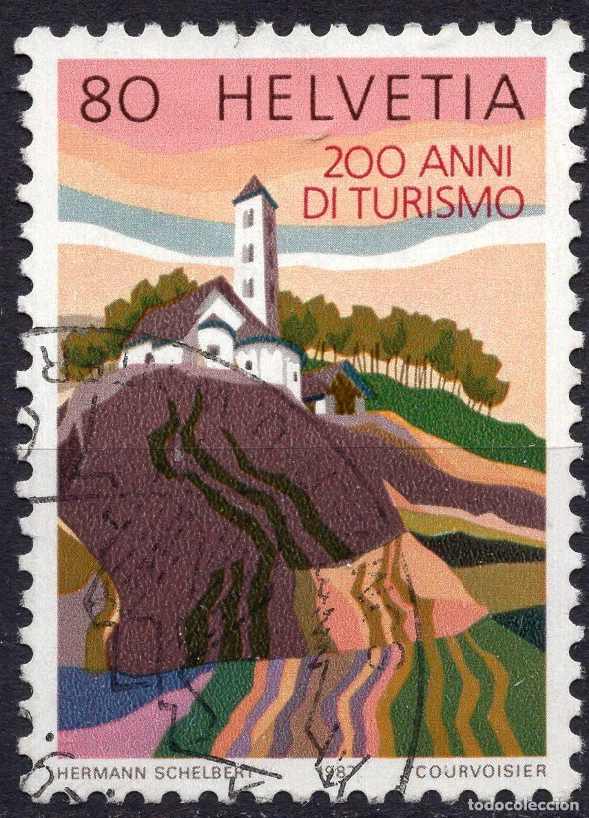 Sellos: SUIZA 1987 STAMP MICHEL CH 1355yb