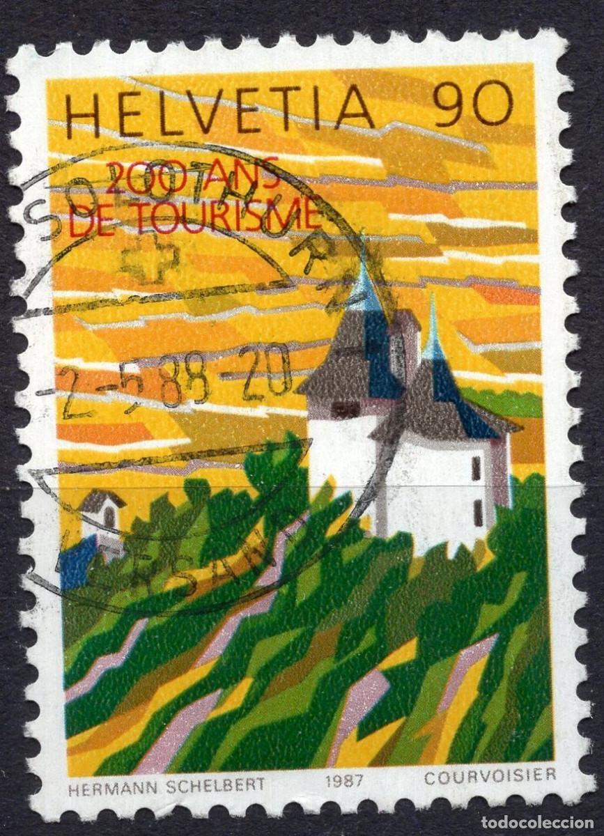 Sellos: SUIZA 1987 STAMP MICHEL CH 1356yb