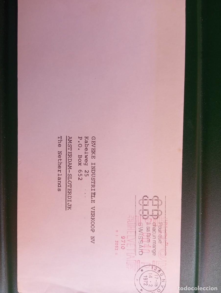 Sellos: SUIZA, 1972, FRANQUICIA POSTAL CON FRANQUEO MEC&Aacute;NICO