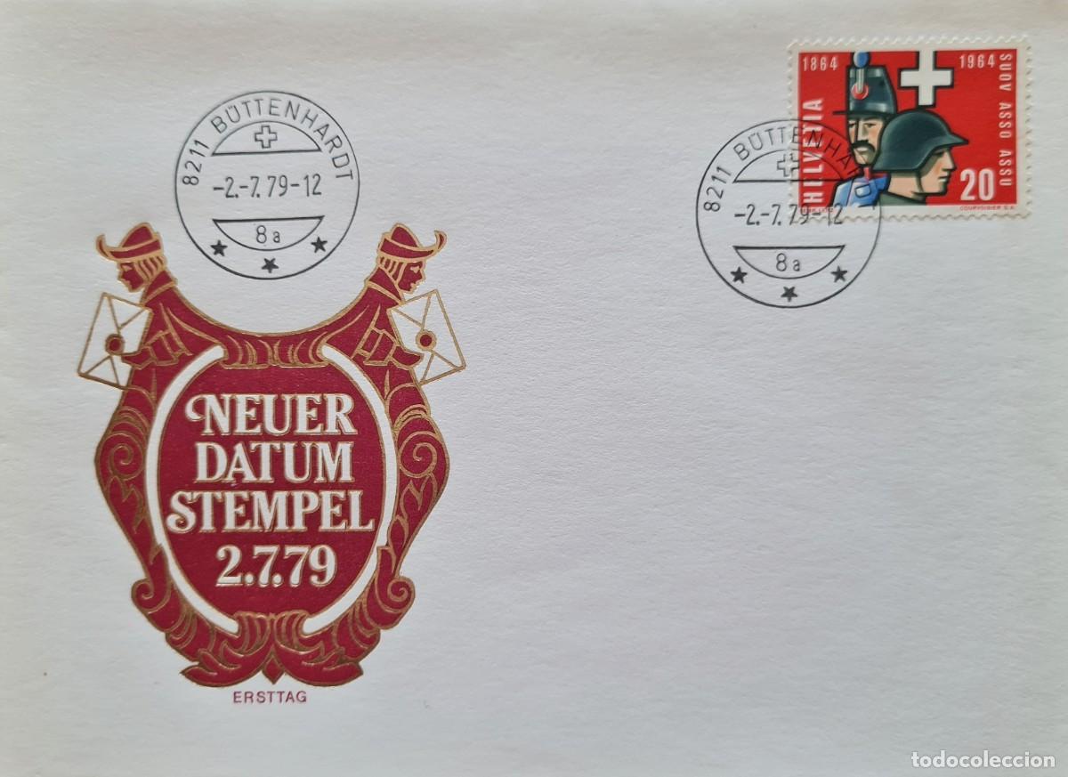 Briefmarken: Sobre conmemorativo de Suiza 1979