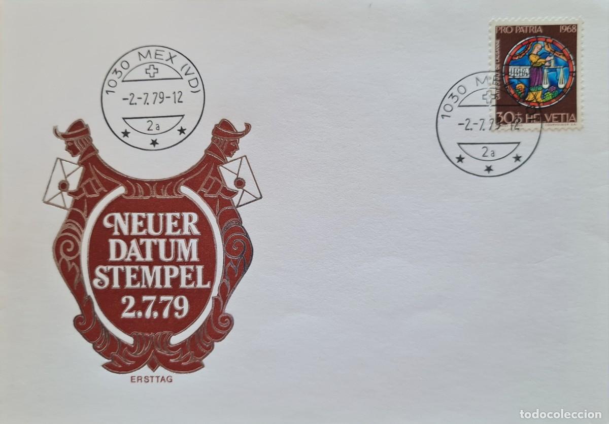 Briefmarken: Sobre conmemorativo de Suiza 1979