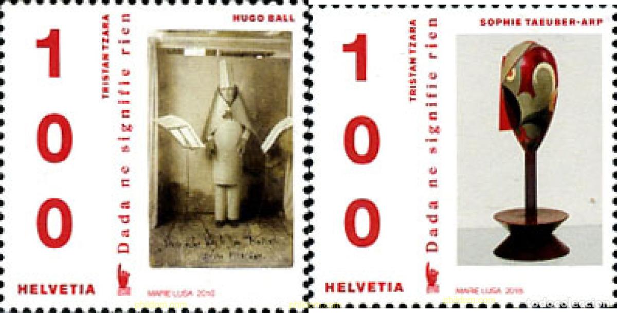 Sellos: 356310 MNH SUIZA 2016 DADA ARTE