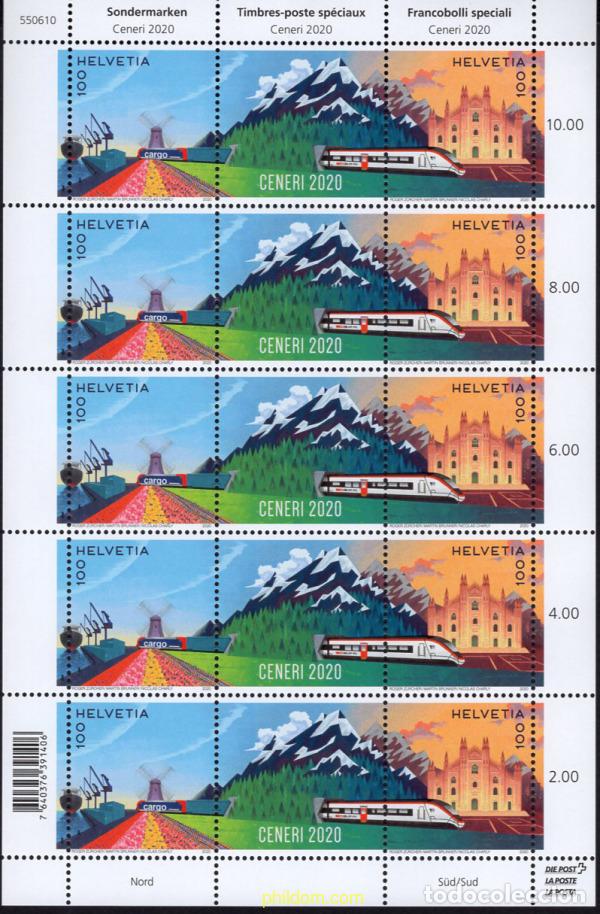 Sellos: 632338 MNH SUIZA 2020 CENERI 2020