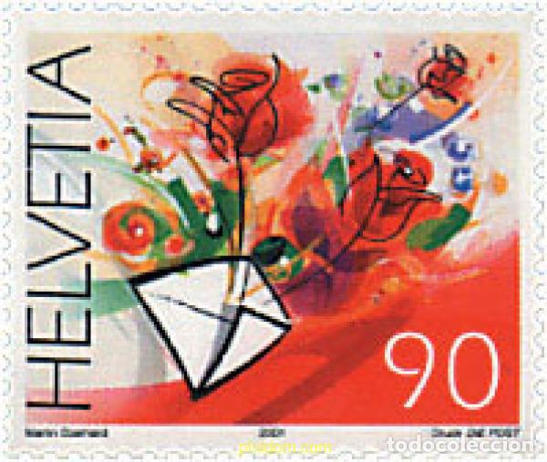 Sellos: 78246 MNH SUIZA 2001 SELLOS CON MENSAJE
