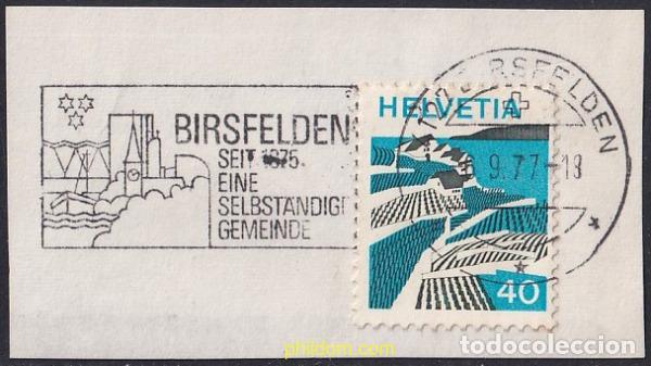 Sellos: 781652 USED SUIZA 1973 PAISAJES