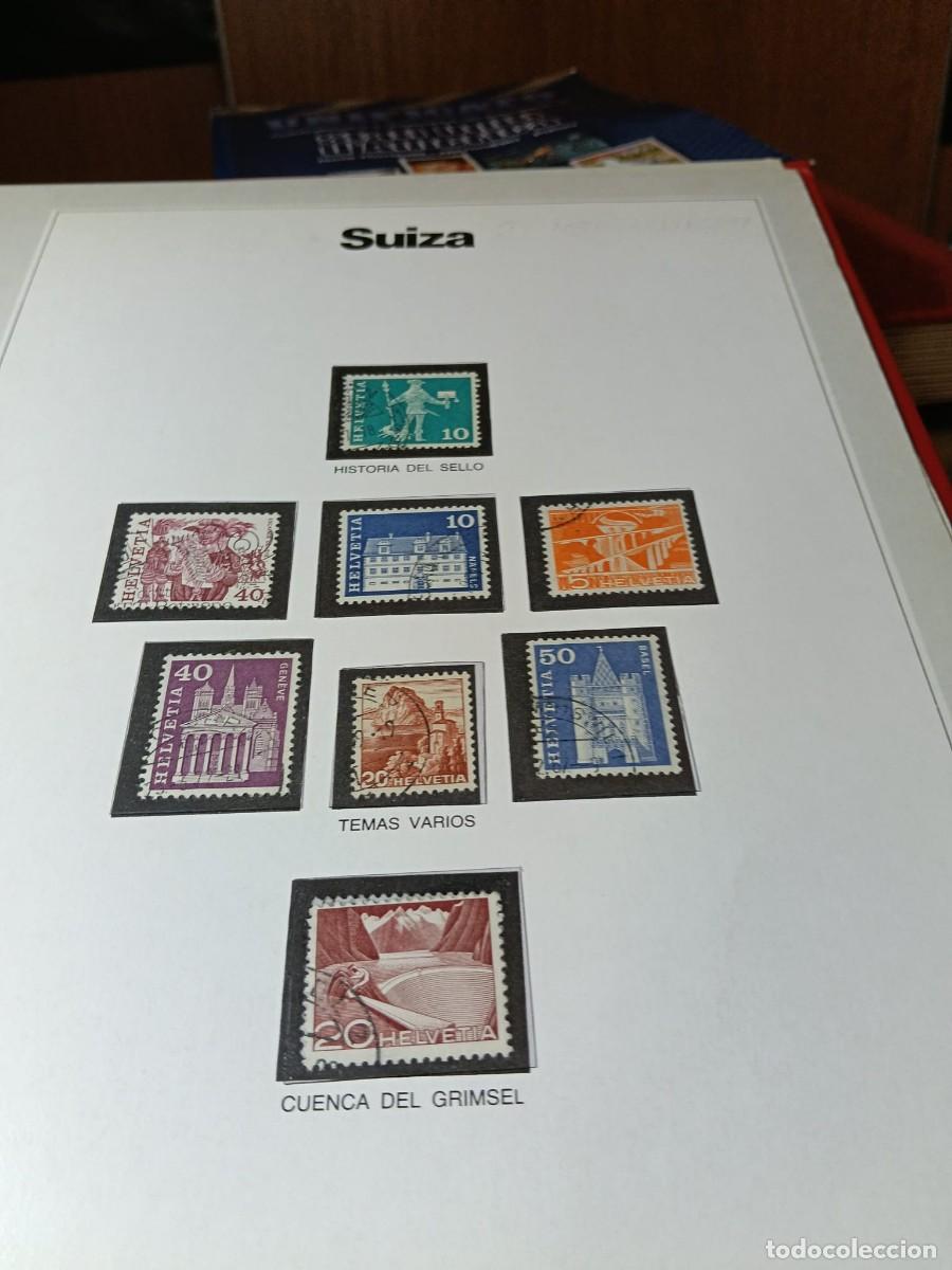 Sellos: sellos internacional Europa Suiza.