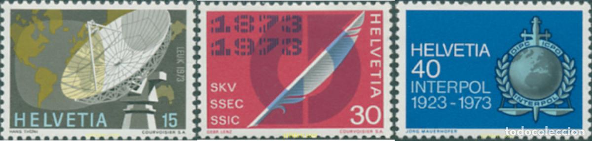 Sellos: 128318 MNH SUIZA 1973 SERIE DE PROPAGANDA
