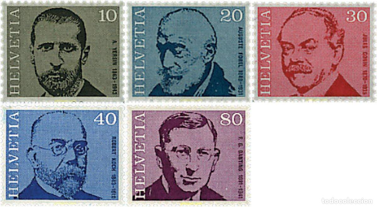 Sellos: 109067 MNH SUIZA 1971 MEDICOS
