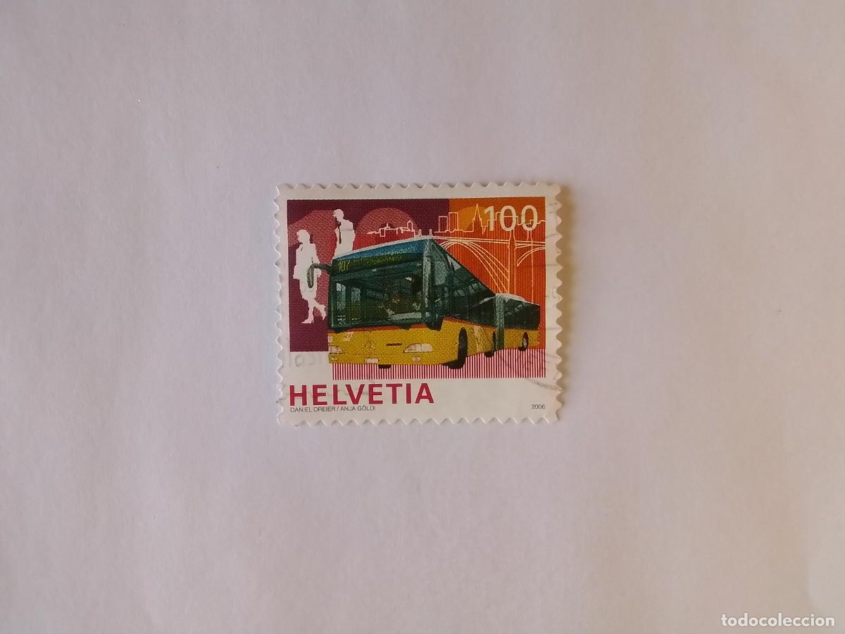 Sellos: A&Ntilde;O 2006 SUIZA SELLO USADO