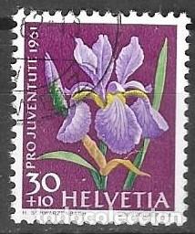 Sellos: SELLO USADO DE SUIZA 1961, YT 687