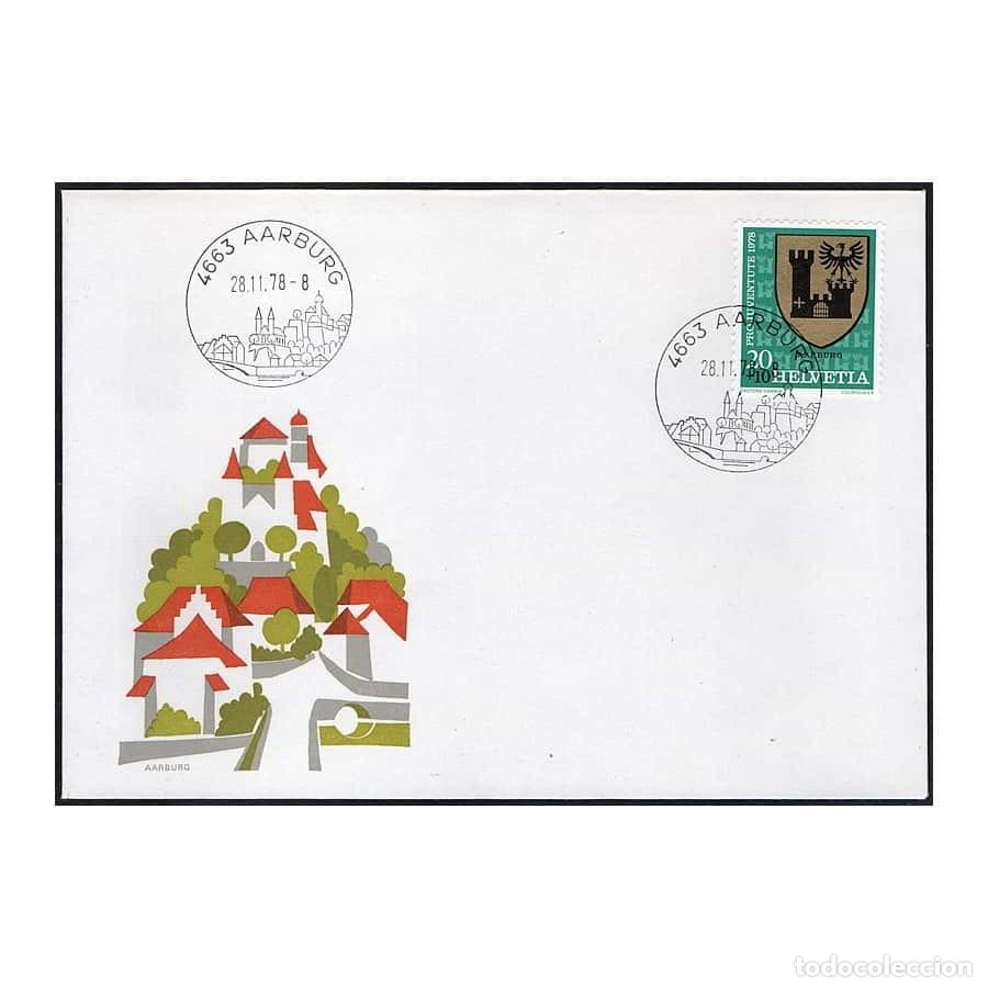 Sellos: Suiza 1978 [FDC] Pro Juventud. AArburg (N)
