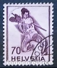 Sellos: SUIZA - IVERT 360 USADO - BASICO A&Ntilde;O 1941