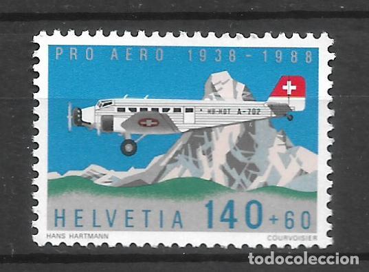 Sellos: suiza a&ntilde;o 1988 scott B541 ** mnh - 34/26