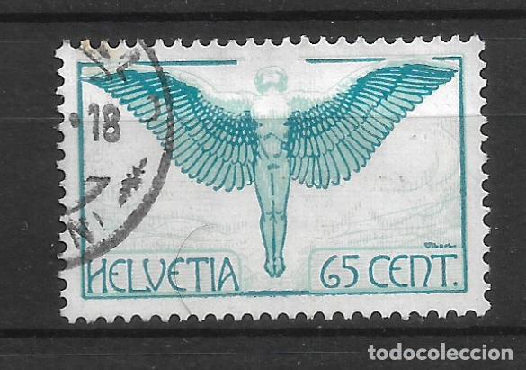 Sellos: suiza a&ntilde;o 1924 scott C10 usado correo aereo - 18/7