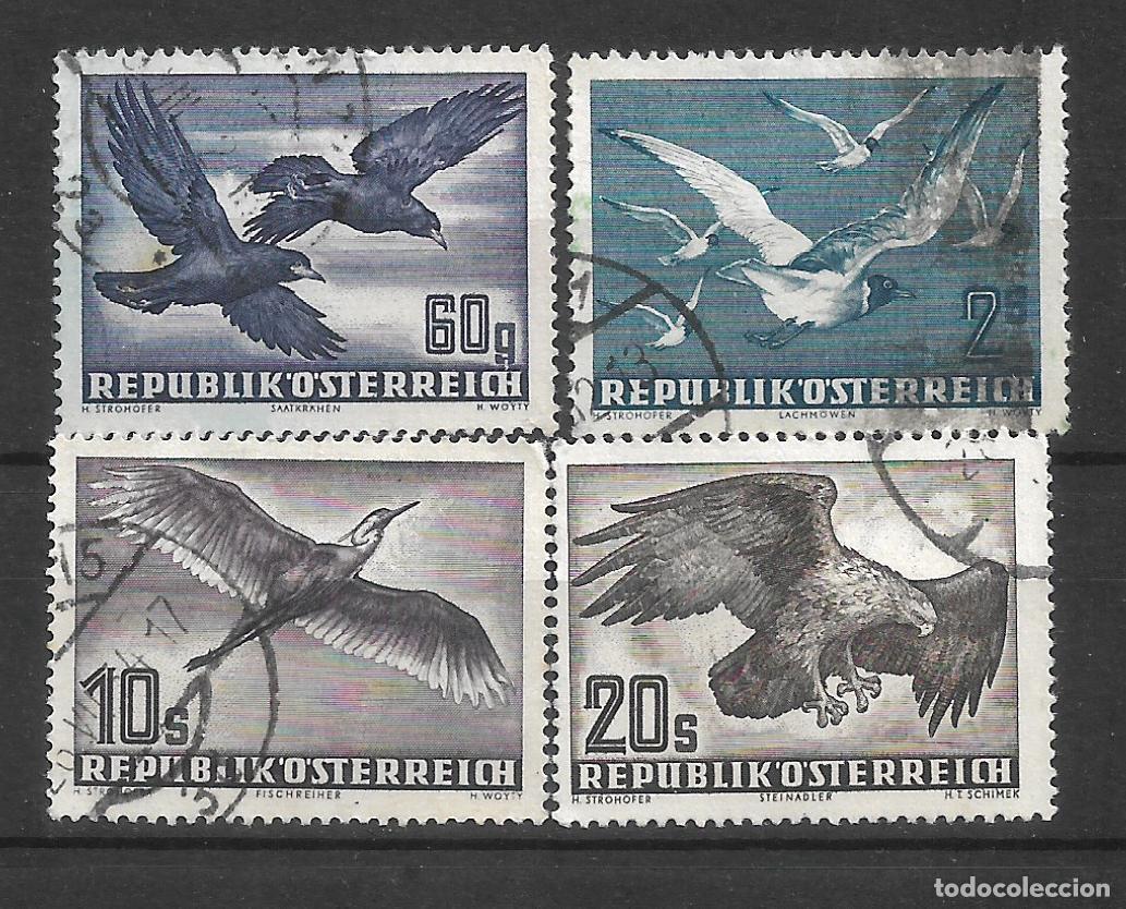 Sellos: austria a&ntilde;o 1950-53 sellos usado correo aereo - 18/7