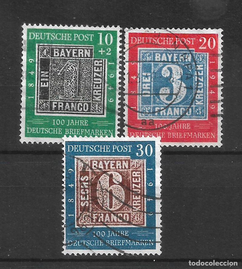 Sellos: alemania a&ntilde;o 1949 michel 113/115 usado 140&euro; - 18/7