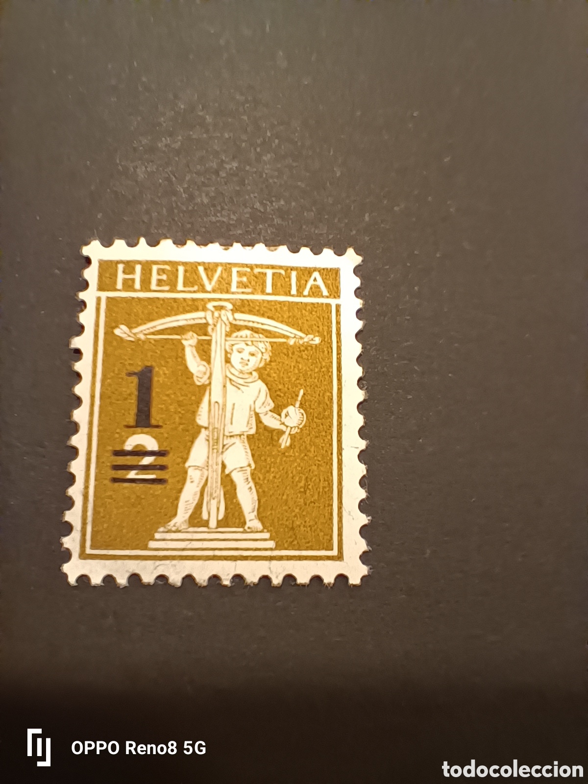 Sellos: Sello de Suiza 1918 serie Tell