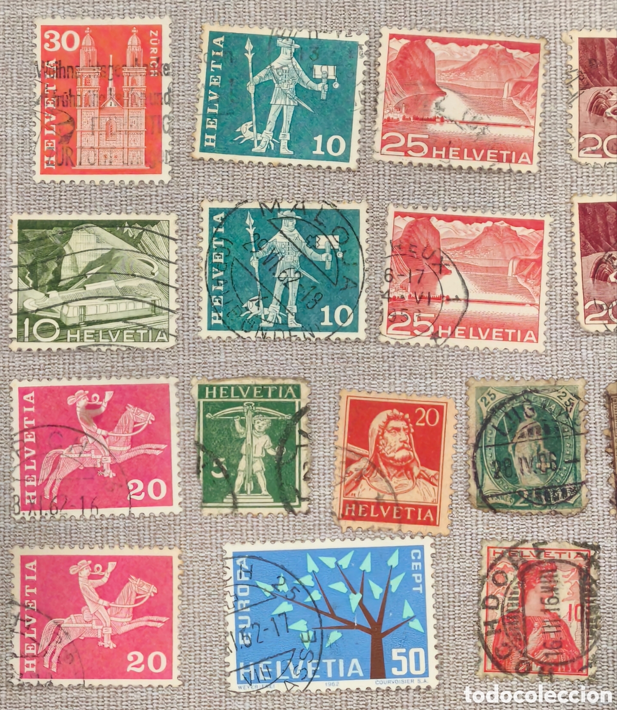 Sellos: Sellos postales de Suiza - Foto 2