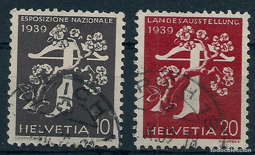 Stamps: SUIZA - SELLO ESPECIAL - EXPOSICI&Oacute;N REGIONAL - USADOS