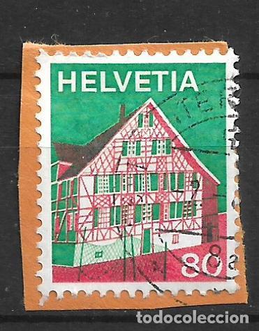 Sellos: suiza 1973 sello usado - 1/24