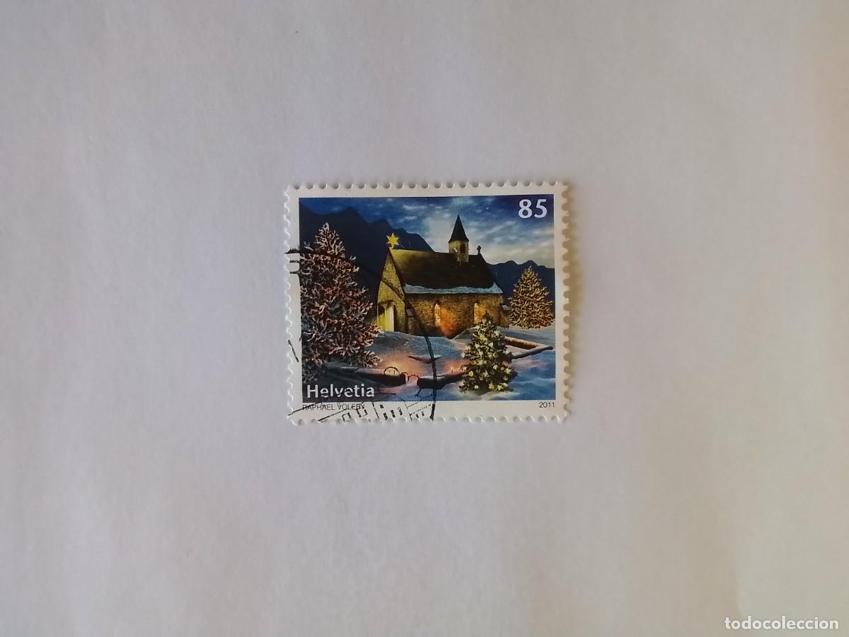Sellos: A&Ntilde;O 2011 SUIZA SELLO USADO