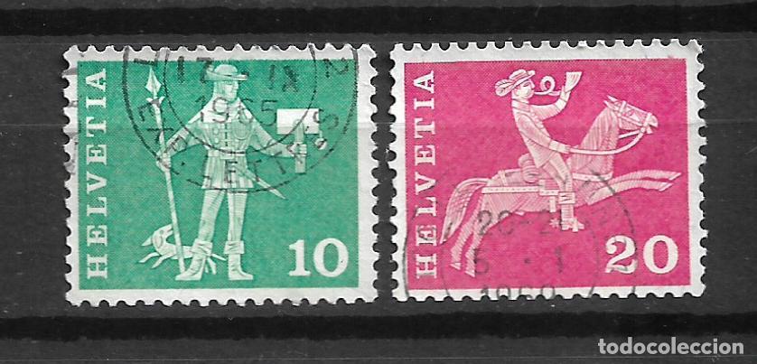 Sellos: suiza 1960-63 lote 2 sellos usados - 5/1