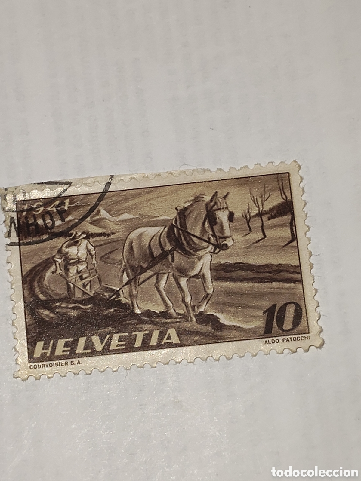 Sellos: Sello de Suiza Plan Nacional de cultivos 1941