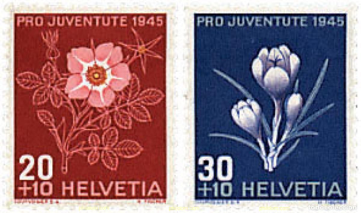 Sellos: 232607 MNH SUIZA 1945 PRO JUVENTUD