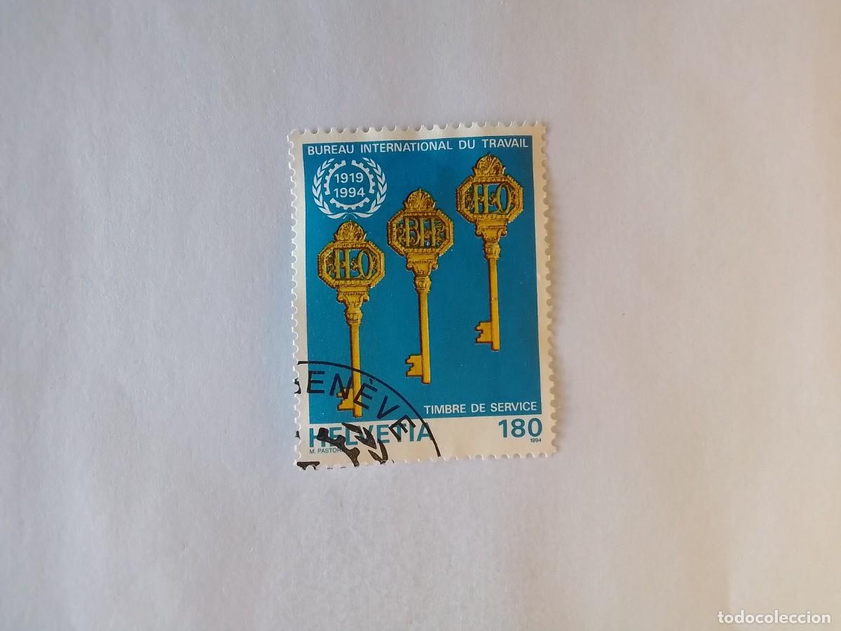 Sellos: A&Ntilde;O 1994 SUIZA SELLO USADO