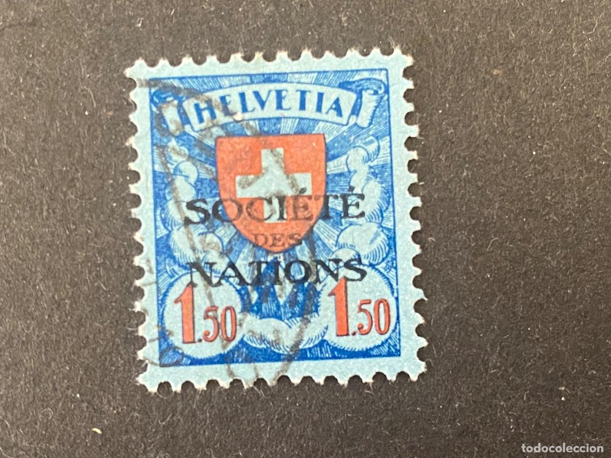 Sellos: Suiza, Sociedad de las Naciones