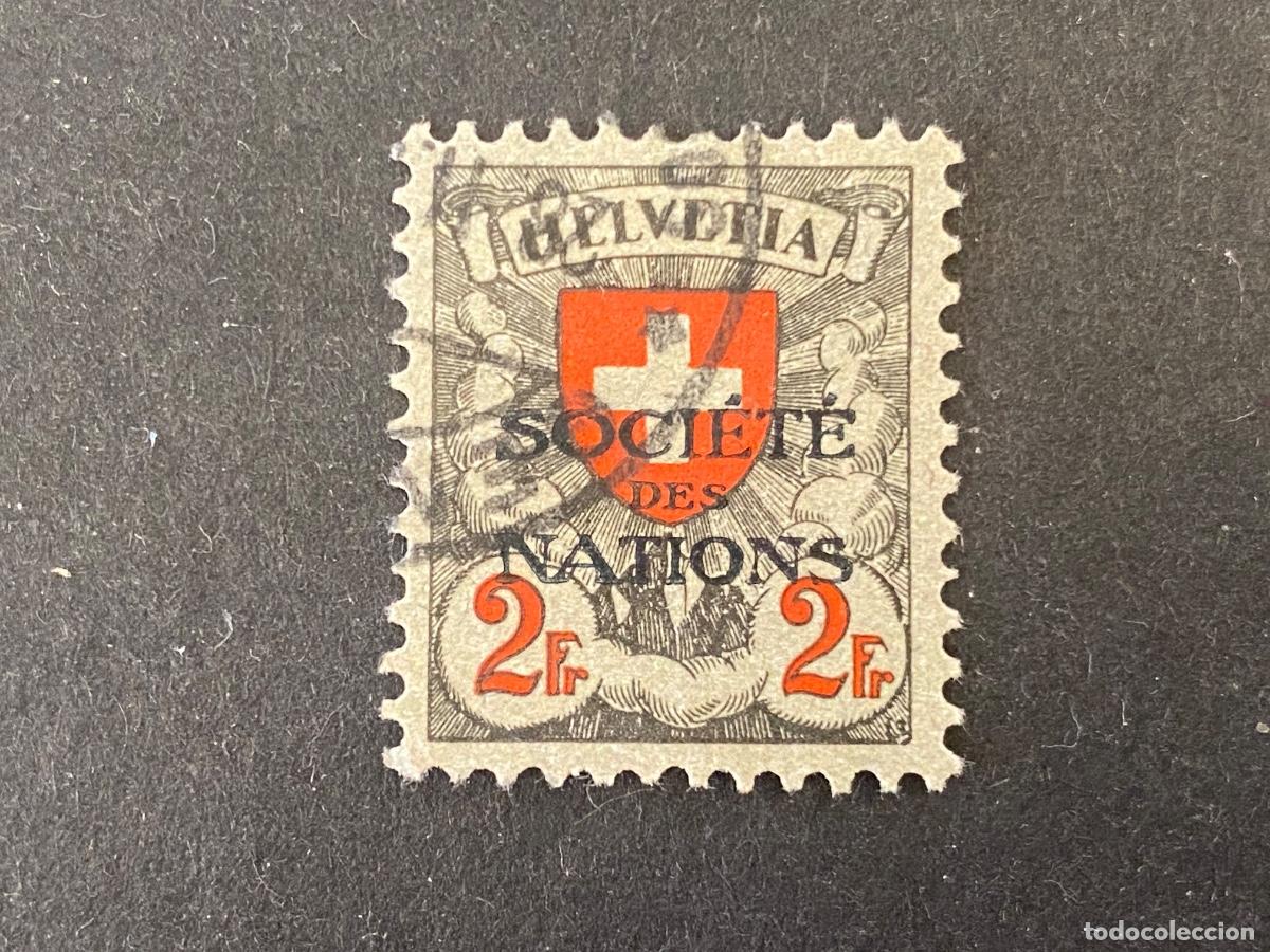 Sellos: Suiza, Sociedad de las Naciones