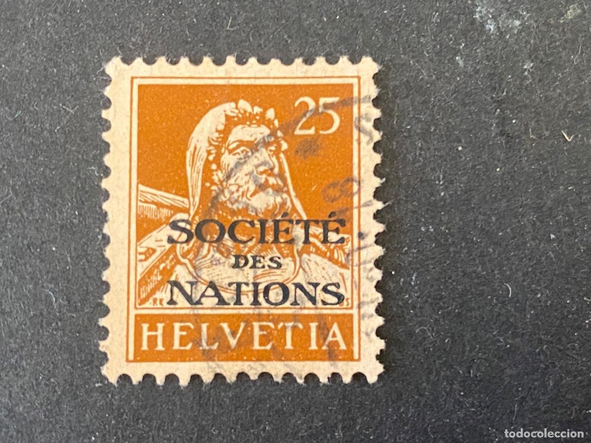 Sellos: Suiza, Sociedad de las Naciones