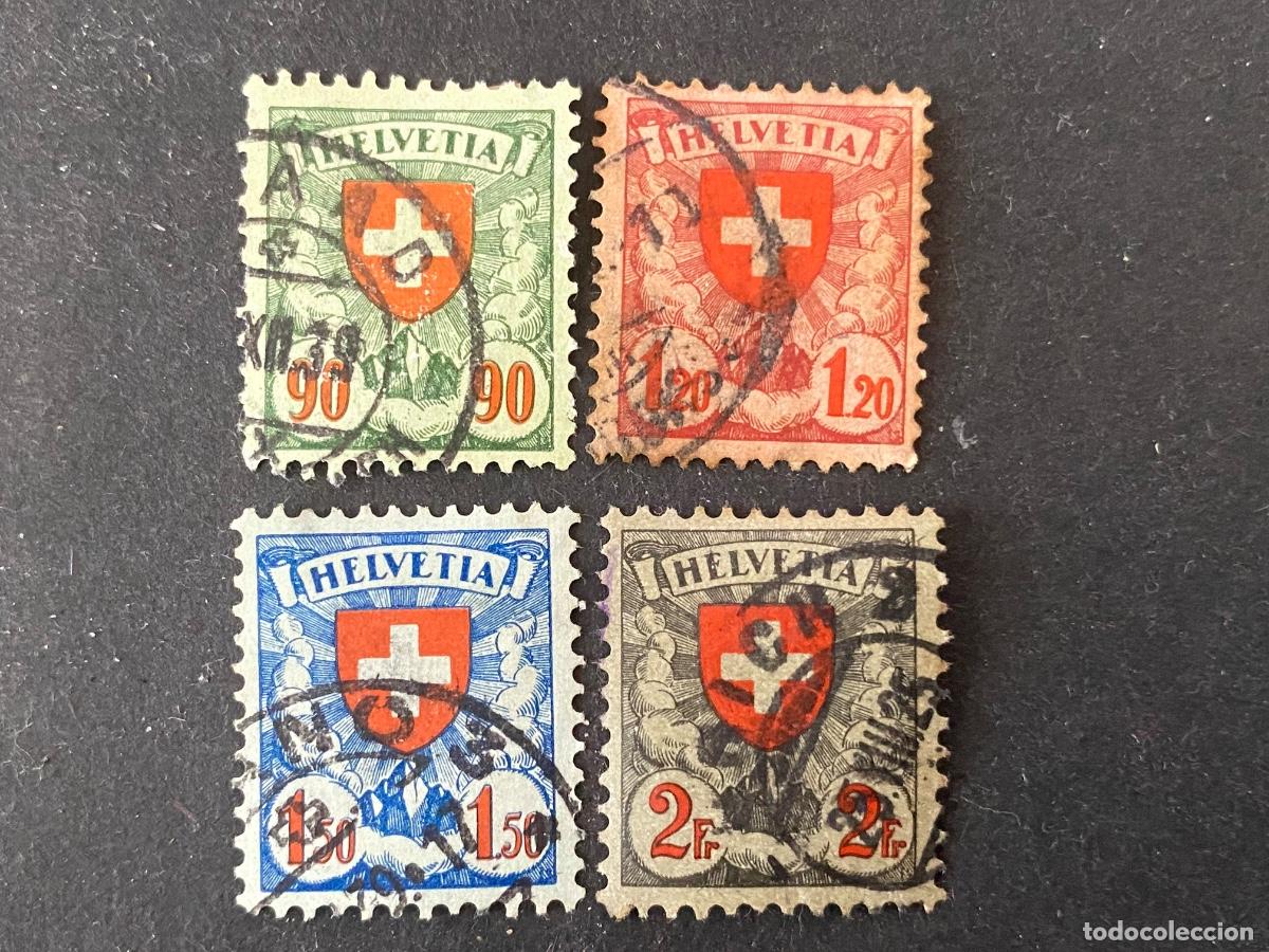 Sellos: Suiza 1924 serie completa
