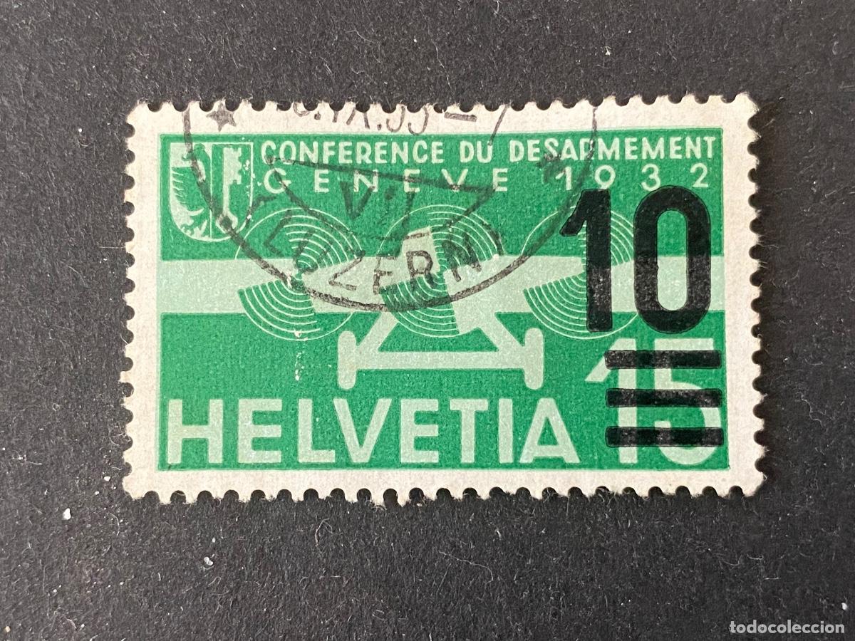 Sellos: Suiza 1935 Conferencia de Desarme Ginebra