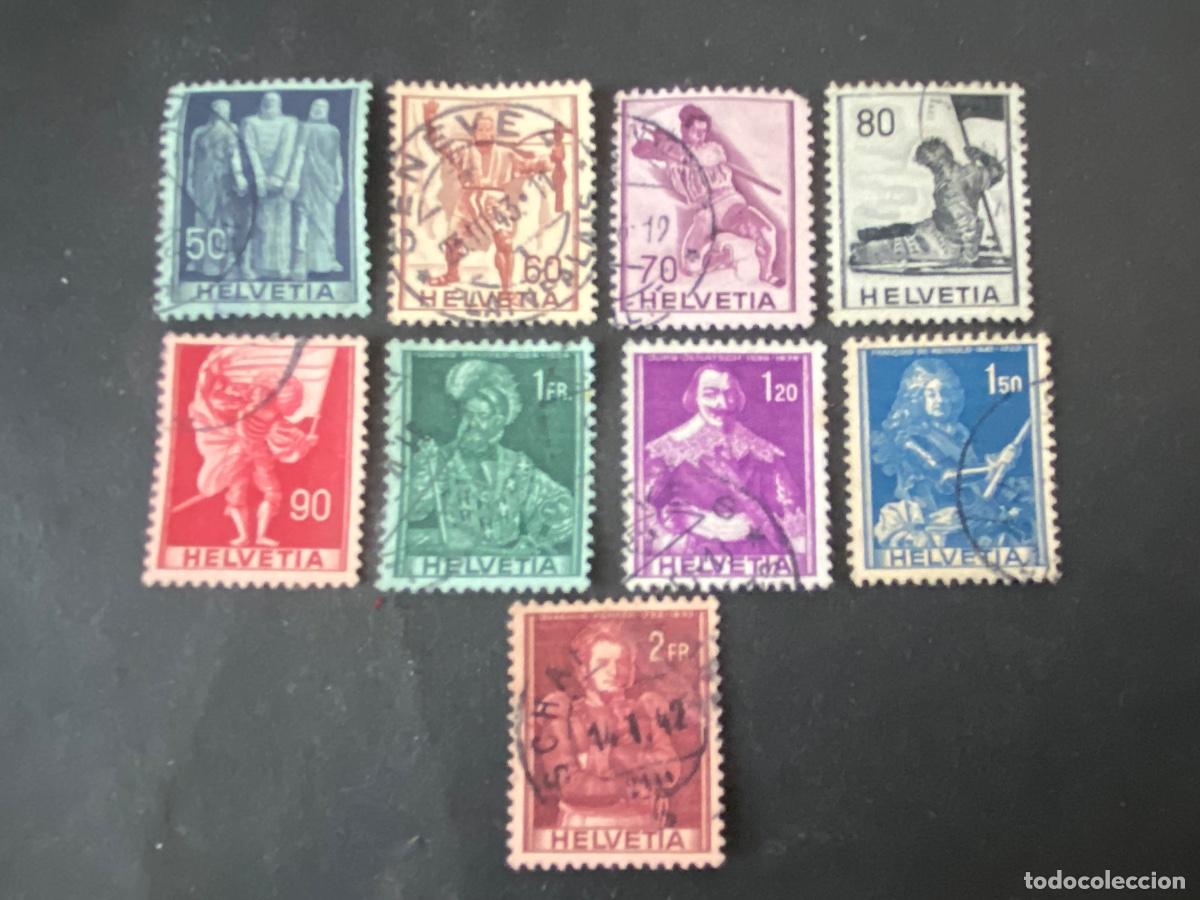 Sellos: Suiza 1941 serie completa