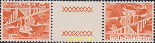 Sellos: 616848 MNH SUIZA 1949 TECNICA Y PAISAJES