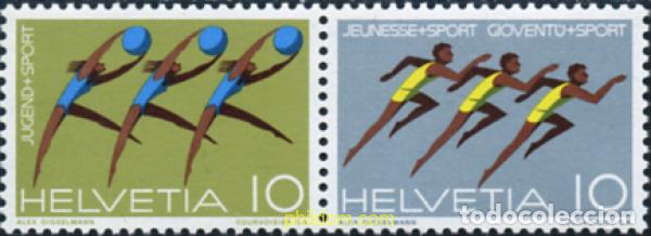 Sellos: 910 MNH SUIZA 1971 ANIVERSARIOS