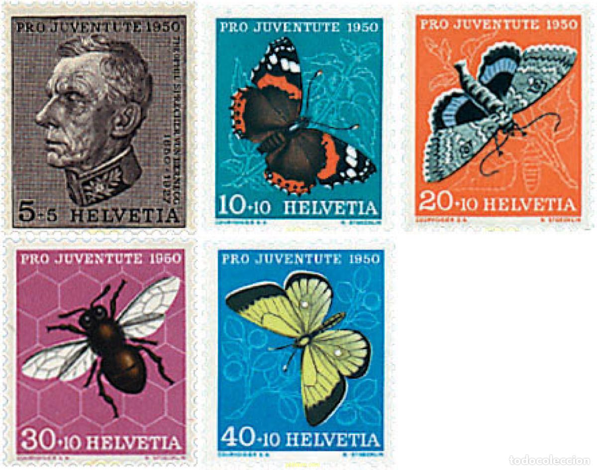 Sellos: 95121 MNH SUIZA 1950 PRO JUVENTUD