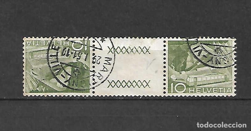 Sellos: Tren y monta&ntilde;a de Haye, de Suiza. sello del a&ntilde;o 1949