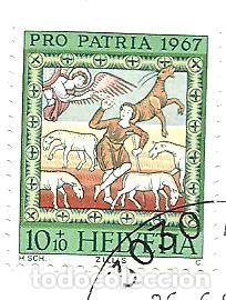 Sellos: SUIZA 1967 - YVERT NRO. 854 - USADO