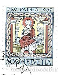 Sellos: SUIZA 1967 - YVERT NRO. 857 - USADO