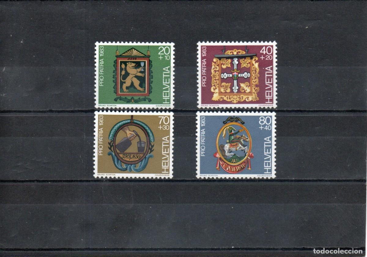 Sellos: SUIZA. PRO PATRIA. INSIGNIAS HOTELERAS.