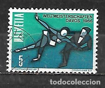 Sellos: 1965: Campeonato mundial de patinaje art&iacute;stico. Davos&acute;66 (usado)