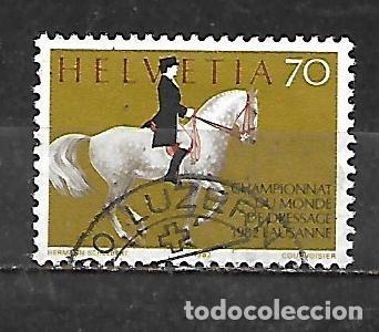 Sellos: 1982: Campeonato mundial de doma. Lausana (usado)