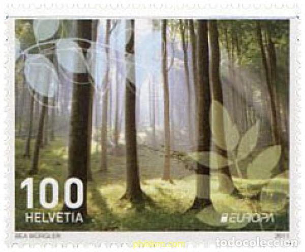 Sellos: 274608 MNH SUIZA 2011 EUROPA CEPT 2011 - A&Ntilde;O INTERNACIONAL DE LOS BOSQUES