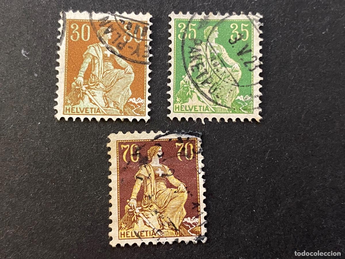 Timbres: Suiza 1908 sellos antiguos