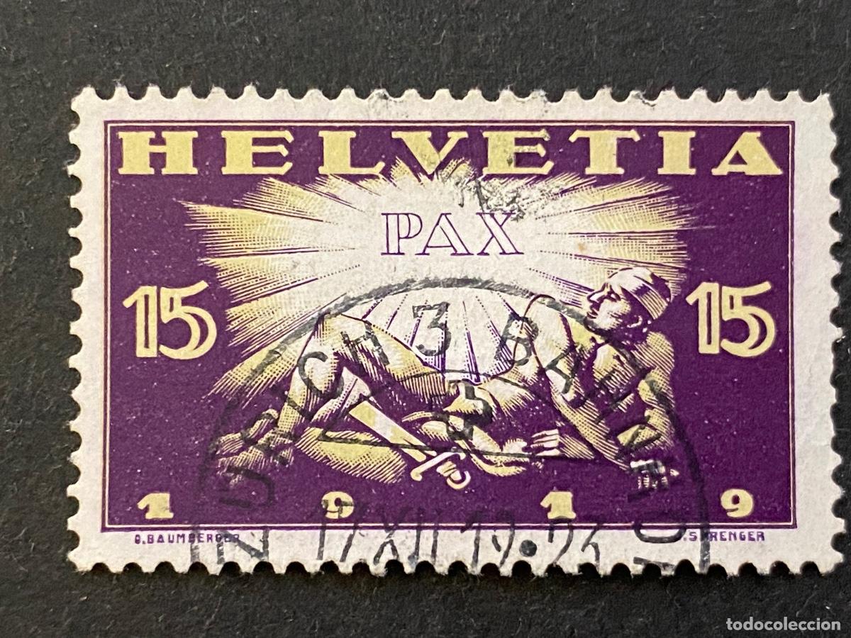 Selos: Suiza 1919 sello antiguo